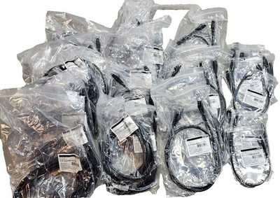 Server Room Cat6 Patch Kit Cable Bundle 1ft 3ft 7ft 10ft, 40 Cables, Booted, New