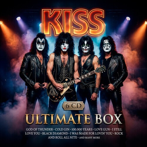 KISS Ultimate 6 cd live box set of radio broadcasts in stock fast