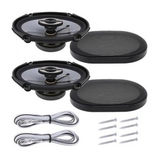Vehicle Coaxial Speakers Set 380W High Sensitivity Stereo for Music Enthusiasts