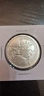 2012 Silver Shield in debt and death 1oz Silver Round