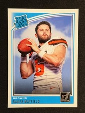 2018 BAKER MAYFIELD Panini Donruss Rated Rookie #303 Rookie RC Browns READ