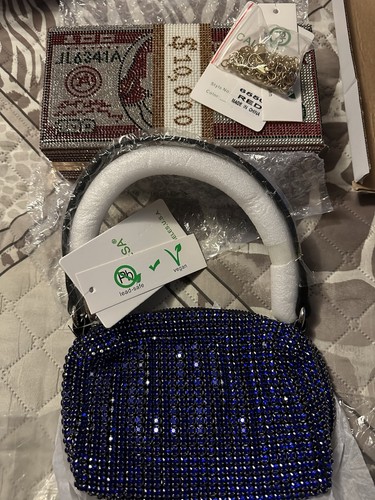 2 New With tags Bling Purses