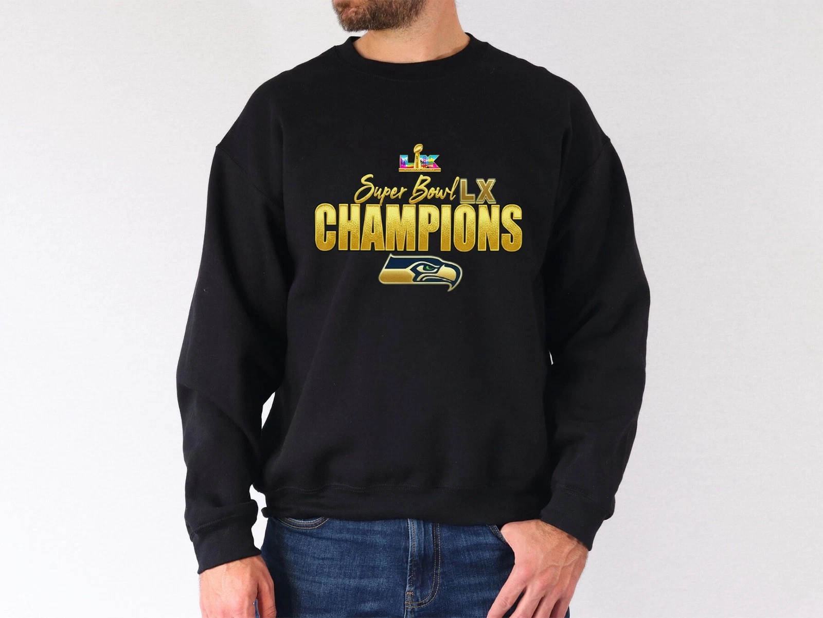 Seattle Seahawks 2025 2026 Super Bowl Champion Sweatshirt