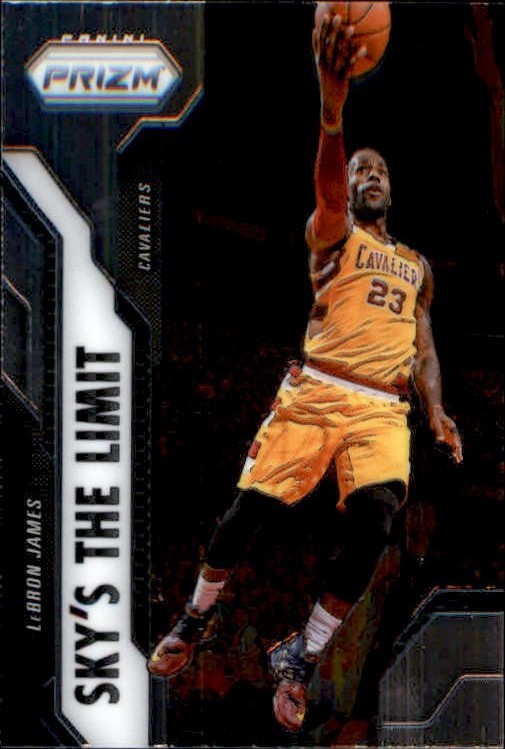 LeBron James 2016-17 Panini Prizm Sky's The Limit Card #4