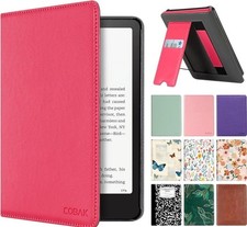 Case with Stand for Kindle Paperwhite/Colorsoft 12th Gen 2024 7" - Raspberry