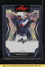 2020 Leaf Flash Pre-Production Proof Blue Unsigned 1/1 Werner Blakely READ 0fr5