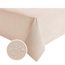 Nlmuvw Rectangle Vinyl 100 Waterproof Oil Proof Spill Proof Pvc Table Cloth