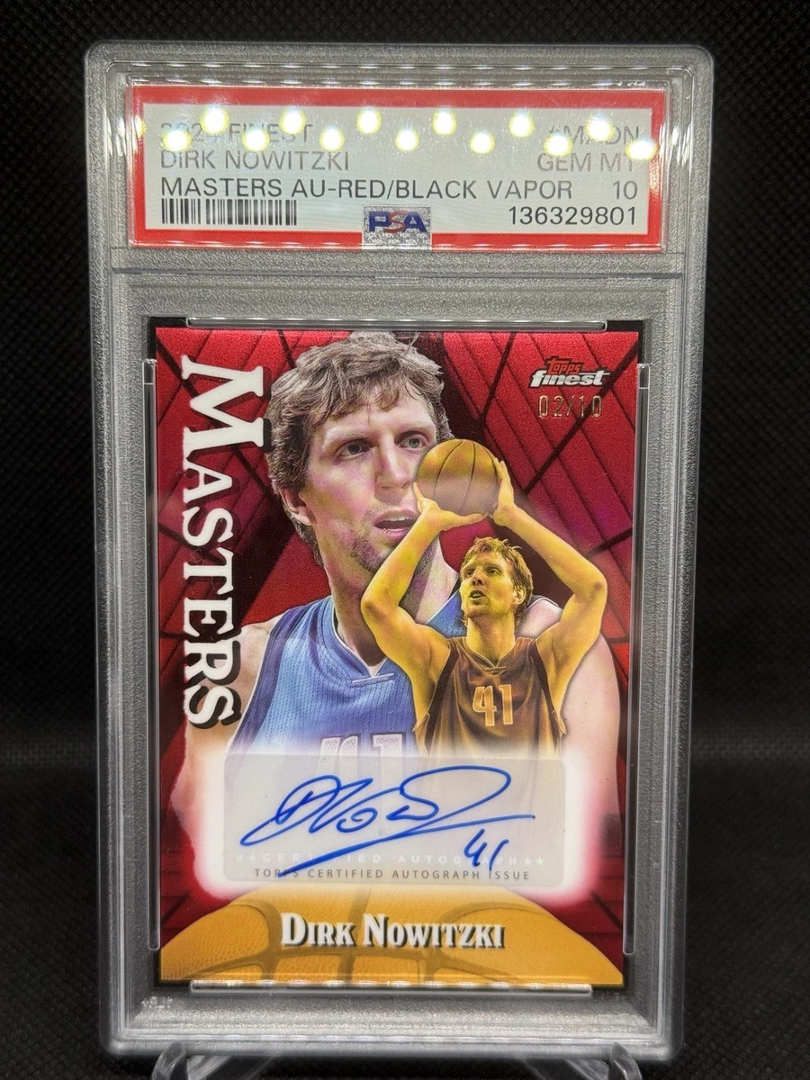 Topps Dirk Nowitzki Basketball Serial Numbered Sports Trading