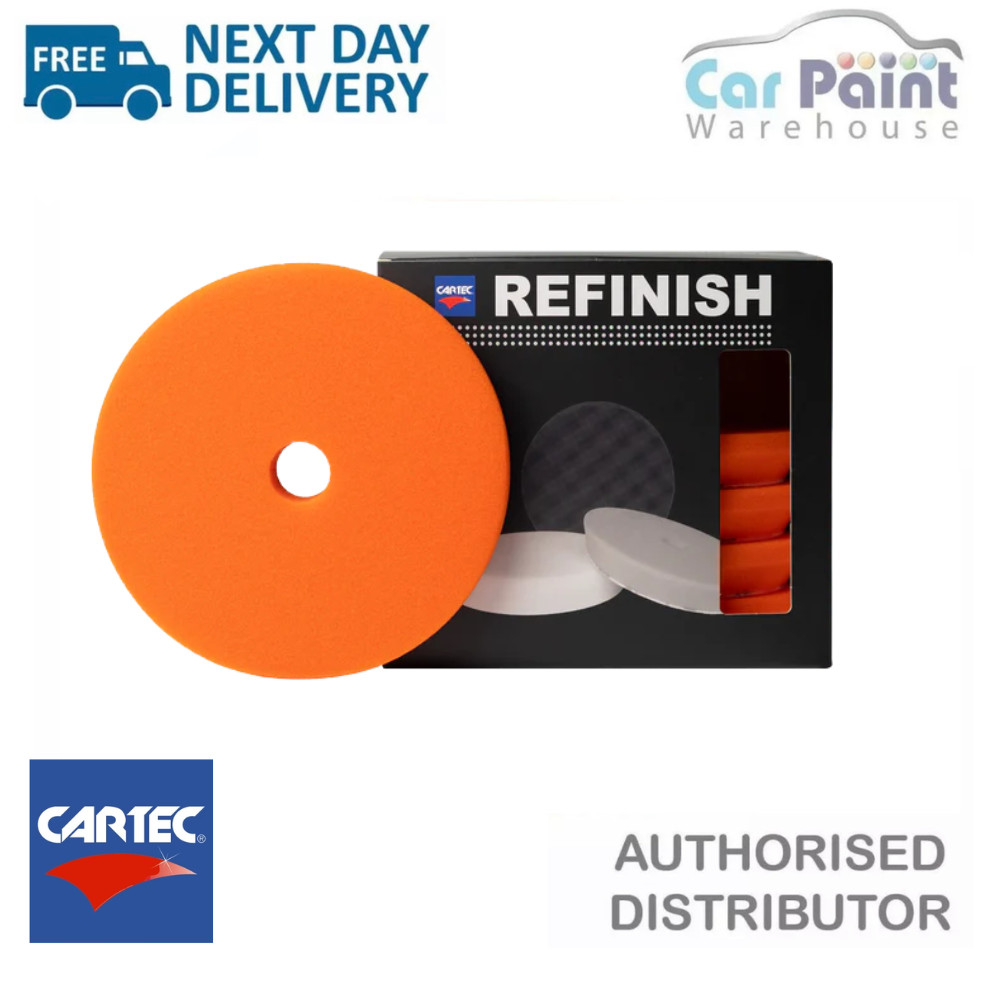 Cartec Orange Polishing Compound Foam Pad 5pk