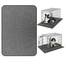 Dog Crate Mat Liner, Washable Pee Pads for Dogs, Absorbs Urine, Non 42"L x 29"W
