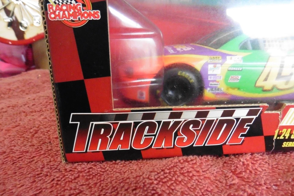 Chevy Adam Petty 1999 Spree Trackside Nascar 1/24 Diecast Racing Champions #45 Foto 3 de 4