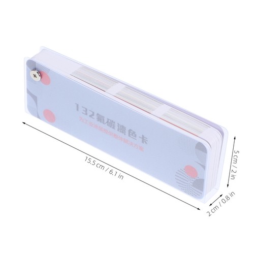 Reusable Paint Color Cards Set with Extensive Shades for Display and ...