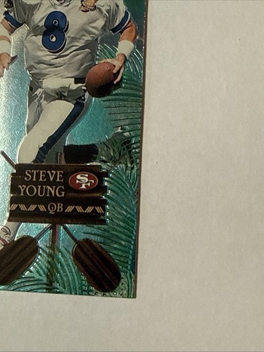 1998 Paramount Pro Bowl Die Cuts #15 Steve Young Insert - Picture 2 of 6