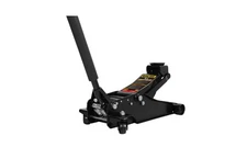 Torin T84009W 4 Ton Heavy Duty Garage Jack, Dual Pump, Black