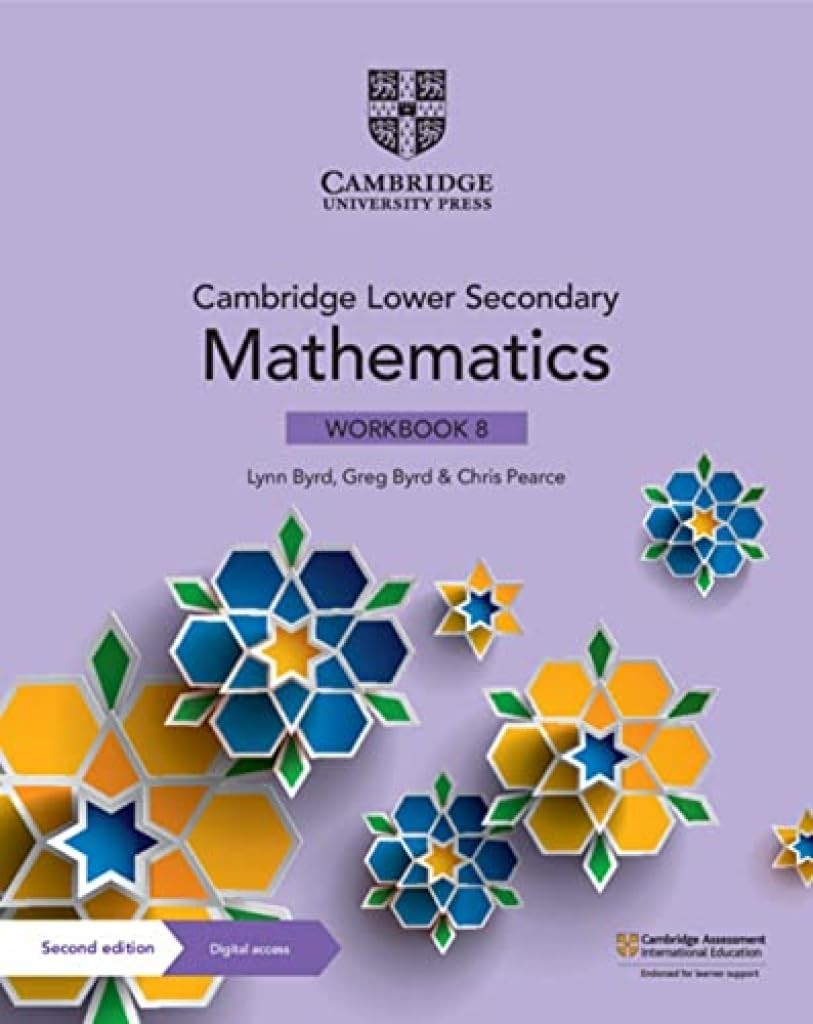 Cambridge Lower Secondary Mathematics Workbook , Byrd, Byrd, Pearce*. - Image 3