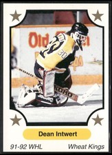 1991-92 7th Inning Sketch WHL #333 Dean Intwert
