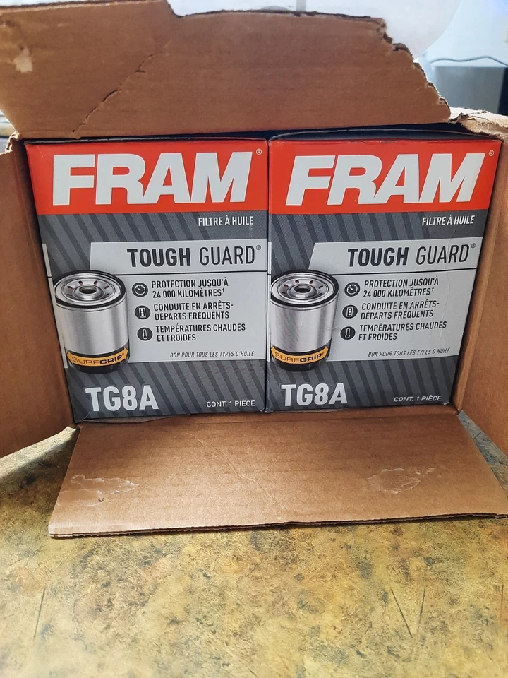 Fram Oil Filter Case Of 6 Tough Guard Tg8A 15k Milage Ford V8 F 150 250 350  - Image 4 of 4
