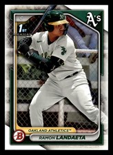 Ramon Landaeta 2024 1st Bowman Prospect #BP-28 Oakland Athletics ROOKIE