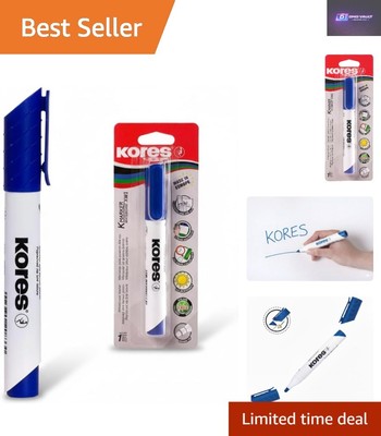 K-Marker XW1 blau Whiteboard Marker Stift - runde Spitze, geruchsarm, 1 Stück