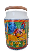 Dunoon FARMYARD Stoneware Storage Jar Canister by Jane Brookshaw 17 cm