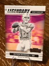2021 panini contenders draft picks Legendary contenders Peyton Manning #13