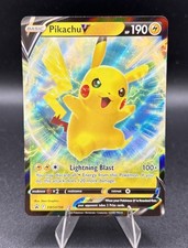 Pikachu V SWSH198 SWSH: Spada e Scudo Pokémon TCG Carta Promo Holo NM/M