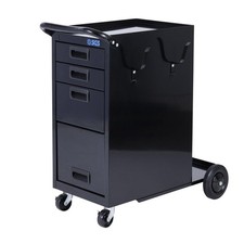 SGS Welding Cart 3 Drawer Mobile Cabinet Tough Steel Rack for Gas Handle & Hooks