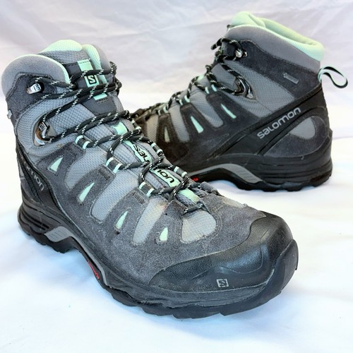 Salomon Quest 4D GTX GoreTex Hiking Boots Womens 9.5 Mountaineering Backpacking