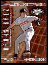 2002 Fleer Box Score Danys Baez 1077/2950 Cleveland Indians #210 | Cuba