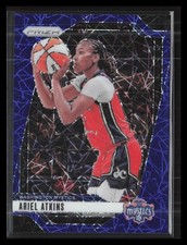 2024 Panini Prizm WNBA #56 Ariel Atkins Blue Velocity Prizms