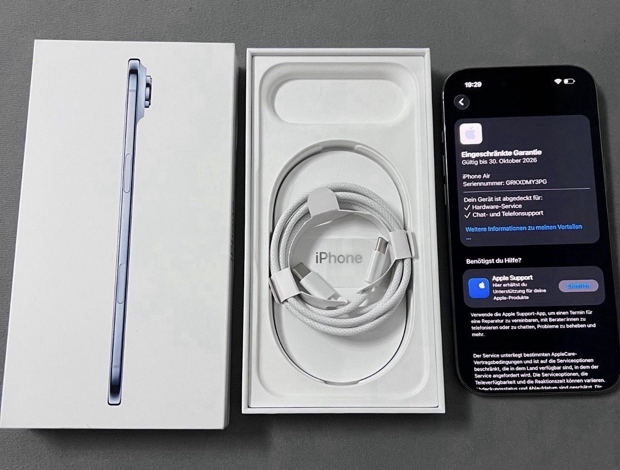 Apple iPhone 17 Air 256GB Sky Blue Sky Blue Like New