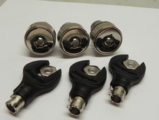 Snap-on K3la Tubular Lock Assembled 3 Pack Keyed Alike Locks Genuine Oem 3 Keys