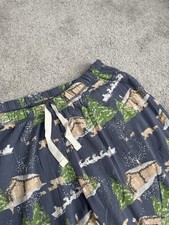 Burt s Bees Baby Adult Winter Pajama Lounge Pants Adult XL