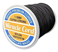 1.5mm Nylon Cord Multi-Use Extra Strong Braided String Thread for 200 yards