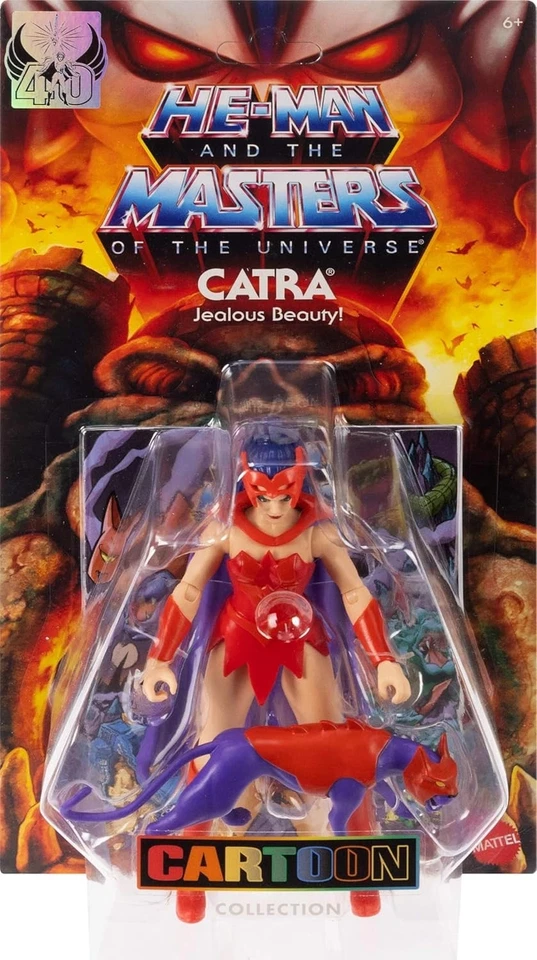 Masters of the Universe Origins Action Figure Catra Cartoon Collection, 5.5-inch - Image 3 of 4