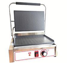 Commercial Electric Contact Grill Single (Smooth)