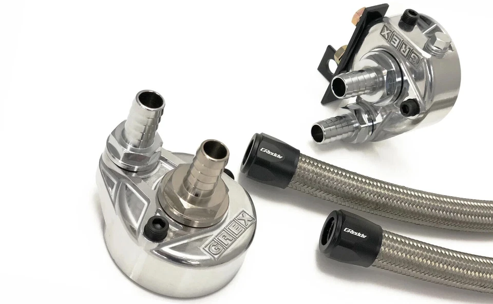 格雷迪滤油器搬迁套件适用于日产 Skyline GTR R32 RB26DETT 12024902 — 第 3/4 张图片