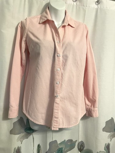 Madison Mathews Women’s Button Up Long Sleeve Pink Shirt Top Size XS - Picture 3 of 5