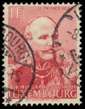 LUXEMBOURG 210 - Prince Henry  (pb43991)