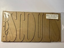BOY SCOUTS  Chipboard Word Album  Scrapbooking  6  x12   Album Only