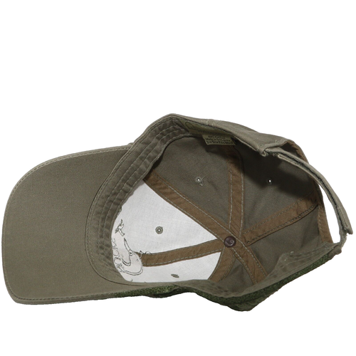 Ducks Unlimited DU Leader Hat Embroidered w/ Hunting Dog Cap Adjust Strap Green - Picture 8 of 11