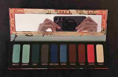 BNIB RARE Melt Limited Edition Amor Blue 12 Shades MUERTE Eyeshadow Palette 
