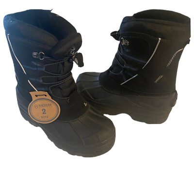 Magellan Boys 200g Insulated Boots NWT Winter Vacation Snow Holiday