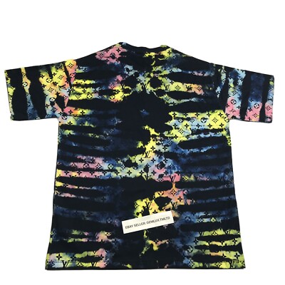 Louis Vuitton By Virgil Abloh Monogram Tie Dye Printed T-shirt