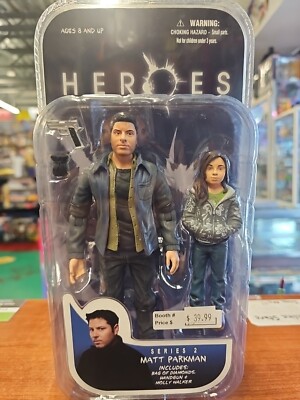 Heroes 6 Inch Action Figure Series 2 - Matt Parkman & Molly Walker