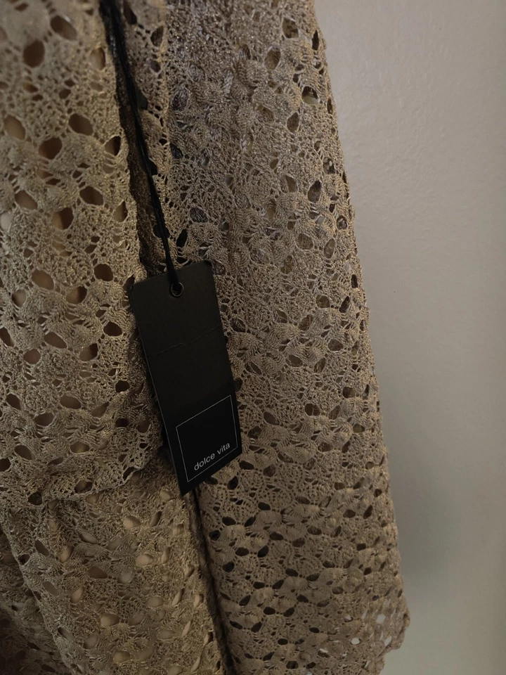 Dolce Vita золото кружева с подкладкой длинным рукавом шорты Детский комбинезон размер большой новый с Ярлыками  - Изображение 4 из 4