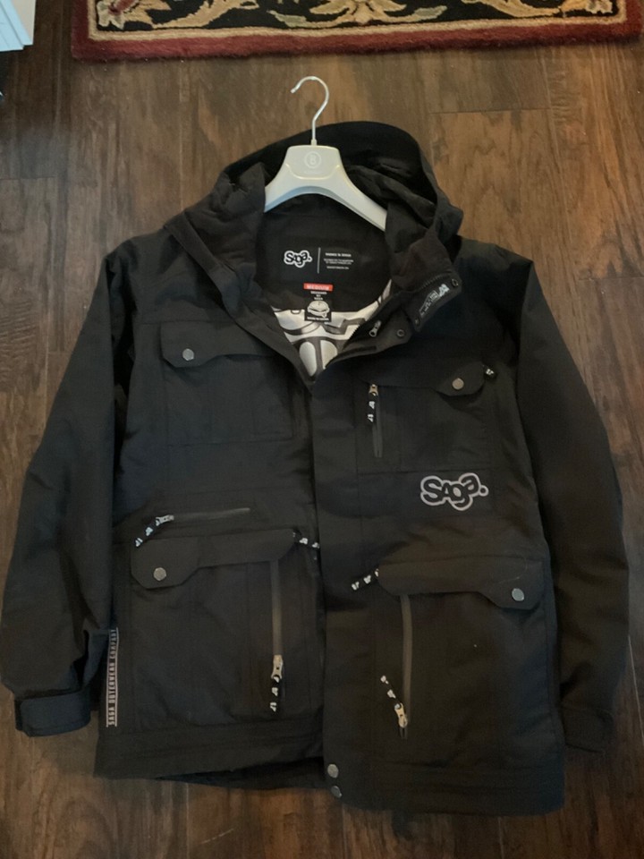 Saga Mens Ski/Snowboard Jacket NEW WOT MEDIUM eBay
