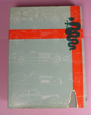 Le Vetture Alfa Romeo Dal 1910 by Luigi Fusi 1965 Hardcover w DJ