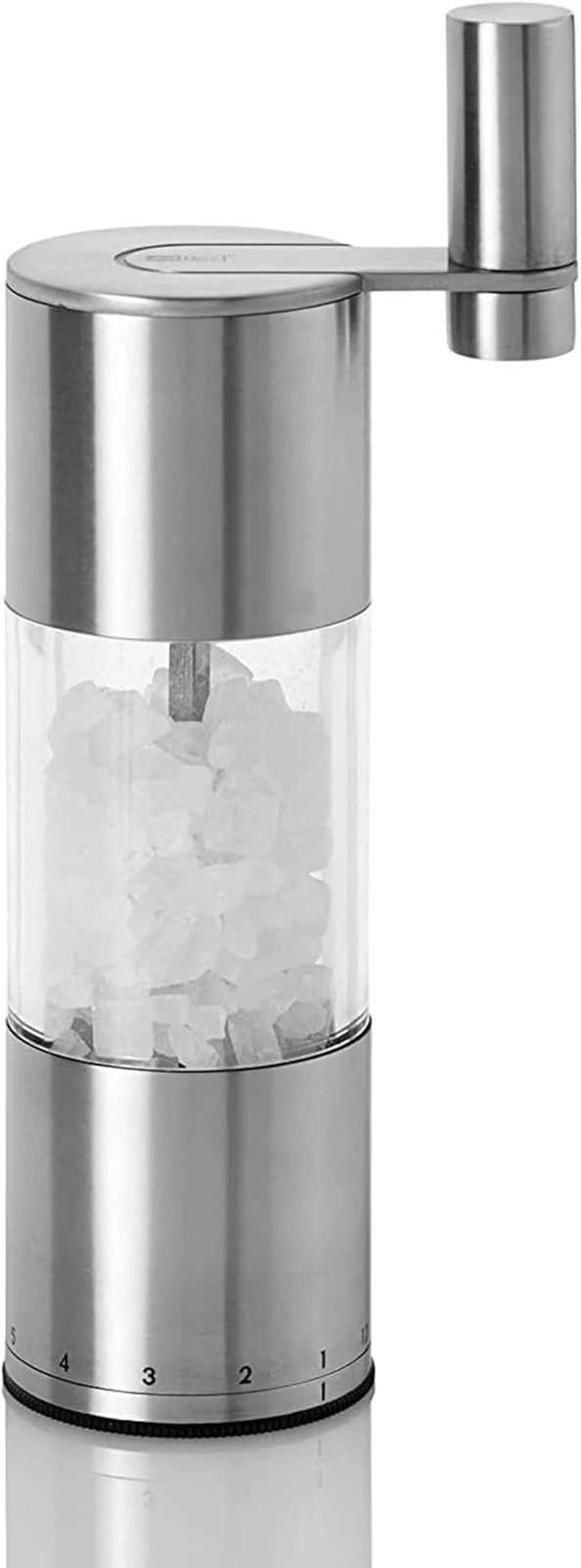 Select Geared Salt or Pepper Grinder - Handy Seasoning Mill for Salt & Pepper -