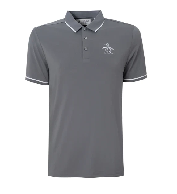 Original Penguin Golf Poloshirt grau verschiedene Größen °